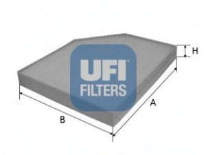UFI 53.153.00 filtras, salono oras 
 Techninės priežiūros dalys -> Techninės priežiūros intervalai
8K0819439