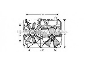 PRASCO TO7534 ventiliatorius, radiatoriaus 
 Aušinimo sistema -> Oro aušinimas
1636146080