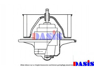 AKS DASIS 906590N elektrovariklis, vidinis pūtiklis 
 Šildymas / vėdinimas -> Orpūtė/dalys
7701038548