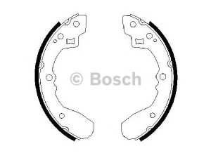 BOSCH 0 986 487 189 stabdžių trinkelių komplektas 
 Techninės priežiūros dalys -> Papildomas remontas
G030 26 38Z, G030-26-310, G030-26-310A