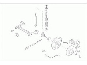 LEMFÖRDER VW-PASSA-RL009 vairavimo mechanizmas; rato pakaba 
 Ašies montavimas/vairavimo mechanizmas/ratai -> Prekių paieška pagal schemą