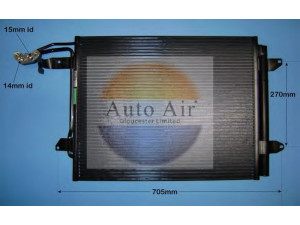 AUTO AIR GLOUCESTER 16-6215 kondensatorius, oro kondicionierius 
 Oro kondicionavimas -> Kondensatorius
1K0820411A, 1K0820411B, 1T0820191A