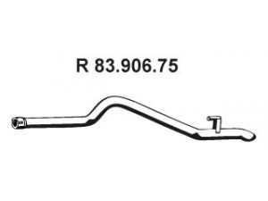 EBERSPÄCHER 83.906.75 išleidimo kolektorius 
 Išmetimo sistema -> Išmetimo vamzdžiai
906 490 00 21, 2E0 253 681