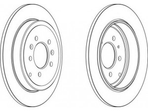 FERODO DDF245-1 stabdžių diskas 
 Stabdžių sistema -> Diskinis stabdys -> Stabdžių diskas
4246F1, 4246H5, 4246K9, 4246F1