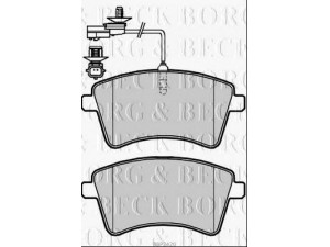 BORG & BECK BBP2420 stabdžių trinkelių rinkinys, diskinis stabdys 
 Techninės priežiūros dalys -> Papildomas remontas
410605649R