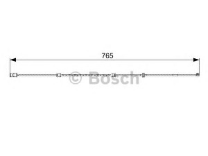 BOSCH 1 987 473 018 įspėjimo kontaktas, stabdžių trinkelių susidėvėjimas 
 Stabdžių sistema -> Susidėvėjimo indikatorius, stabdžių trinkelės
13153473, 6235674, 13153473