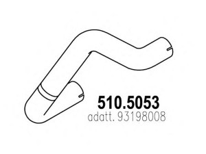 ASSO 510.5053 išleidimo kolektorius
93198008