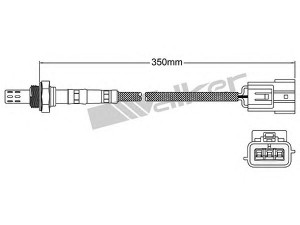 WALKER PRODUCTS 250-23159 lambda jutiklis 
 Išmetimo sistema -> Jutiklis/zondas
22690 9F601, 22690VK401