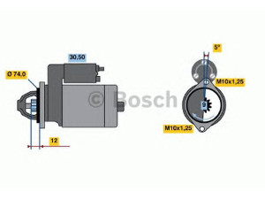 BOSCH 0 986 015 031 starteris 
 Elektros įranga -> Starterio sistema -> Starteris
28100 15150, 28100 15160, 28100 15170