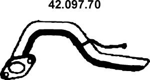 EBERSPÄCHER 42.097.70 išleidimo kolektorius 
 Išmetimo sistema -> Išmetimo vamzdžiai
28700-02220