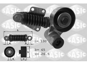 SASIC 1626127 diržo įtempiklis, V formos rumbuotas diržas 
 Diržinė pavara -> V formos rumbuotas diržas/komplektas -> Dirželio įtempiklis (įtempimo blokas)
7766487, 7766585