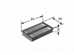 CLEAN FILTERS MA1389 oro filtras 
 Filtrai -> Oro filtras
71772193, 73502069, 5834070, 835036