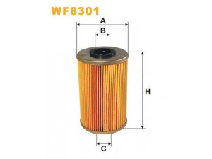 WIX FILTERS WF8301 kuro filtras 
 Techninės priežiūros dalys -> Papildomas remontas
1640500QAB, 4411637, 4421660, 818026