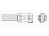 NGK 5739 lambda jutiklis 
 Variklis -> Variklio elektra
1628 9S, 96 229 971, 1628 9S, 96 229 971