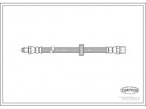 CORTECO 19025852 stabdžių žarnelė 
 Stabdžių sistema -> Stabdžių žarnelės
9157386