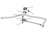 skersinio stabilizatoriaus komplektas