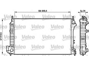 VALEO 732878 radiatorius, variklio aušinimas 
 Aušinimo sistema -> Radiatorius/alyvos aušintuvas -> Radiatorius/dalys
13191386, 51770411, 1300247, 13191386