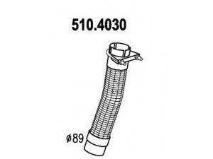 ASSO 510.4030 lanksti žarna, išmetimo sistema
