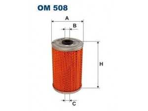 FILTRON OM508 alyvos filtras 
 Techninės priežiūros dalys -> Techninės priežiūros intervalai
D98, 5001154, 5002176, A740X6731EA