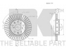 NK 205226 stabdžių diskas 
 Dviratė transporto priemonės -> Stabdžių sistema -> Stabdžių diskai / priedai
5531157K00, 5531157K01