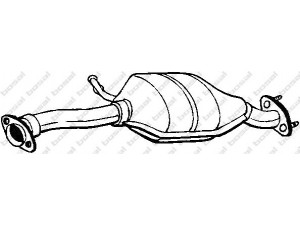 BOSAL 099-217 katalizatoriaus keitiklis 
 Išmetimo sistema -> Katalizatoriaus keitiklis
6549347