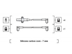 MAGNETI MARELLI 941318111014 uždegimo laido komplektas 
 Kibirkšties / kaitinamasis uždegimas -> Uždegimo laidai/jungtys