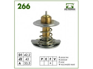MTE-THOMSON 266.87 termostatas, aušinimo skystis