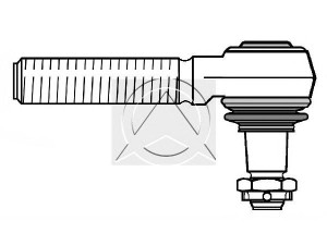 SIDEM 14238 skersinės vairo trauklės galas
ACU9239