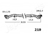 JAPANPARTS CR-210 strypo montavimas 
 Vairavimas -> Sujungimo trauklės surinkimas/dalys -> Sujungimo trauklės surinkimas
45450-39165
