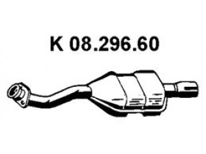 EBERSPÄCHER 08.296.60 katalizatoriaus keitiklis 
 Išmetimo sistema -> Katalizatoriaus keitiklis
858064, 90502762, 90571109, 58 54 209