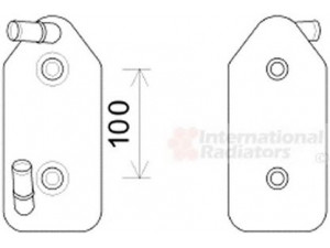 VAN WEZEL 03003356 alyvos aušintuvas, automatinė transmisija 
 Transmisija -> Automatinė pavarų dėžė -> Radiatorius
096409061D, 096409061F, 096409061G
