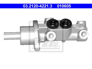ATE 03.2120-4221.3 pagrindinis cilindras, stabdžiai 
 Stabdžių sistema -> Pagrindinis stabdžių cilindras
4601 G5
