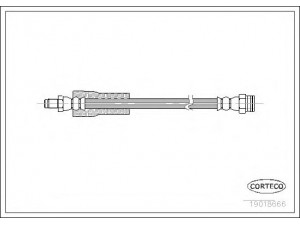 CORTECO 19018666 stabdžių žarnelė 
 Stabdžių sistema -> Stabdžių žarnelės
480622