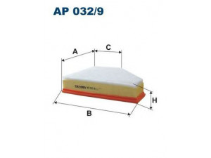 FILTRON AP032/9 oro filtras 
 Techninės priežiūros dalys -> Techninės priežiūros intervalai
13717797465