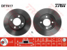 TRW GTD1027 stabdžių rinkinys, diskiniai stabdžiai 
 Stabdžių sistema -> Diskinis stabdys -> Stabdžių remonto rinkinys
