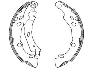 OPEN PARTS BSA2079.00 stabdžių trinkelių komplektas 
 Techninės priežiūros dalys -> Papildomas remontas
1606631180, 1609066080, 424245