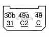 BOSCH 0 335 215 113 posūkio rodiklio pertraukiklis 
 Elektros įranga -> Relė
41822761, 81 25310 0038