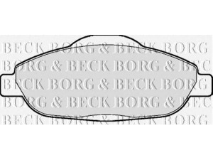 BORG & BECK BBP2065 stabdžių trinkelių rinkinys, diskinis stabdys 
 Techninės priežiūros dalys -> Papildomas remontas
425393, 4254.26, 425426, 425393