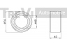 TREVI AUTOMOTIVE WB2170 rato guolio komplektas 
 Ašies montavimas/vairavimo mechanizmas/ratai -> Rato stebulė/montavimas -> Rato guolis
9008036087, 9036340066