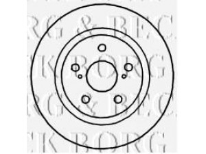 BORG & BECK BBD4747 stabdžių diskas 
 Dviratė transporto priemonės -> Stabdžių sistema -> Stabdžių diskai / priedai
4243105070