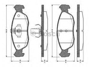 BOSCH 0 986 TB2 026 stabdžių trinkelių rinkinys, diskinis stabdys 
 Techninės priežiūros dalys -> Papildomas remontas
4251 39, 4251 70, 4151 88, 4251 34