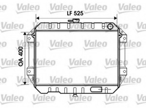 VALEO 734866 radiatorius, variklio aušinimas 
 Aušinimo sistema -> Radiatorius/alyvos aušintuvas -> Radiatorius/dalys
16400-87616-000, 16400-87623-000