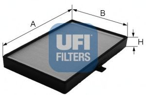 UFI 53.079.00 filtras, salono oras 
 Filtrai -> Oro filtras, keleivio vieta
9171296, 9171296-8