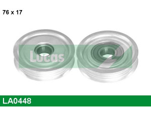 LUCAS ENGINE DRIVE LA0448 kreipiantysis skriemulys, V formos rumbuotas diržas 
 Diržinė pavara -> V formos rumbuotas diržas/komplektas -> Laisvasis/kreipiamasis skriemulys
38942-PM3-000