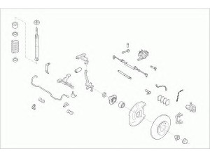 LEMFÖRDER MERCE-C-KLA-FL010 vairavimo mechanizmas; rato pakaba 
 Ašies montavimas/vairavimo mechanizmas/ratai -> Prekių paieška pagal schemą