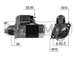 MESSMER 220398 starteris 
 Elektros įranga -> Starterio sistema -> Starteris
36100-27510