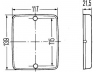 HELLA 8RA 003 660-007 atšvaitas
11025445, 1503.701.00, 42331327