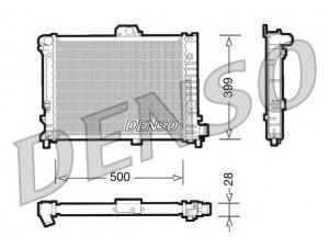 DENSO DRM25005 radiatorius, variklio aušinimas 
 Aušinimo sistema -> Radiatorius/alyvos aušintuvas -> Radiatorius/dalys
9382649