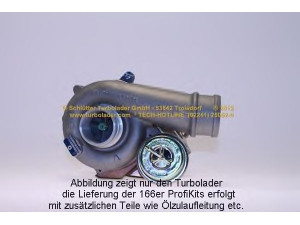 SCHLÜTTER TURBOLADER PRO-01100 kompresorius, įkrovimo sistema 
 Išmetimo sistema -> Turbokompresorius