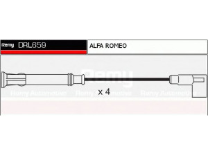 DELCO REMY DRL659 uždegimo laido komplektas 
 Kibirkšties / kaitinamasis uždegimas -> Uždegimo laidai/jungtys